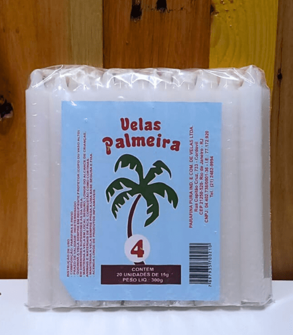 Pacote de vela branca nº4